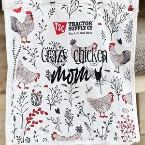 “Crazy Chicken Mom” Tractor Supply Tote Bag